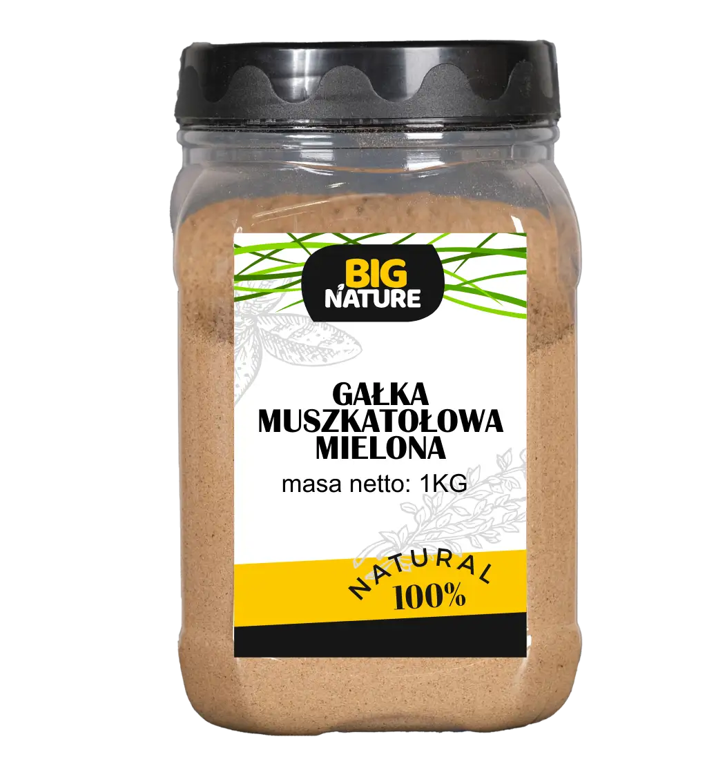 GAŁKA MUSZKATOŁOWA MIELONA 1KG
