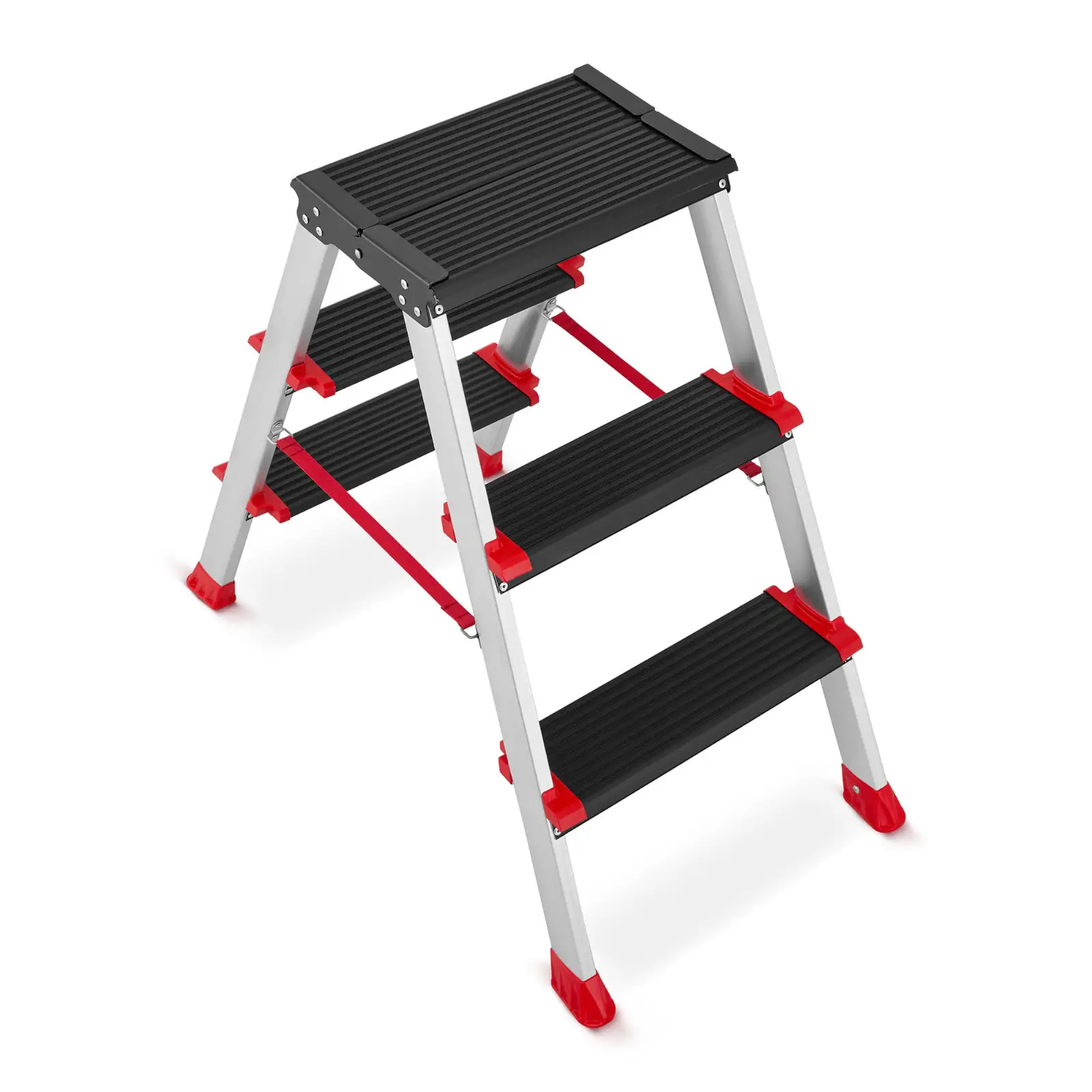 Drabina aluminiowa profesjonalna dwustronna składana HIGHER 2x3 - 2,75m — 6