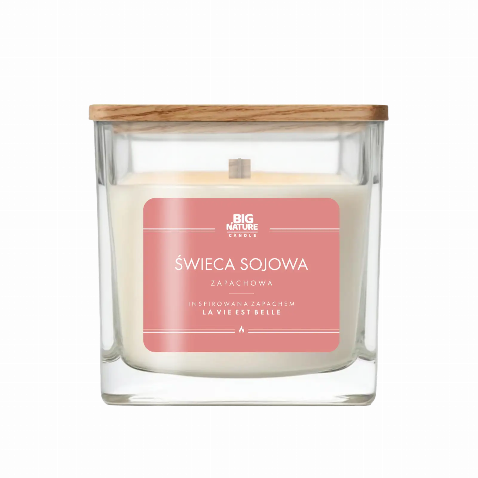 Świeca sojowa zap. insp. LA VIE EST BELLE 220g — 2