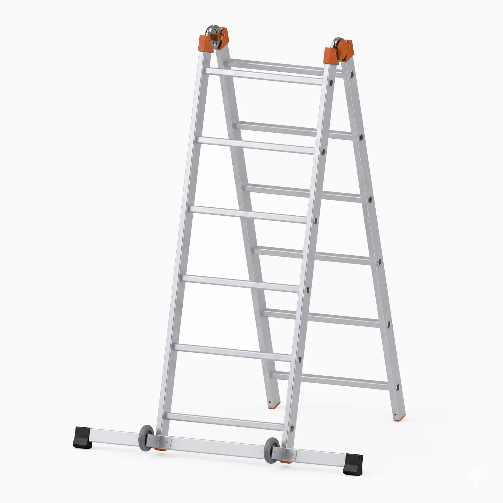 Rusztowanie aluminiowe przegubowe jezdne przejezdne 4w1 GIERRE Easy 200 G-FA200EY 3,8 m modułowe — 5