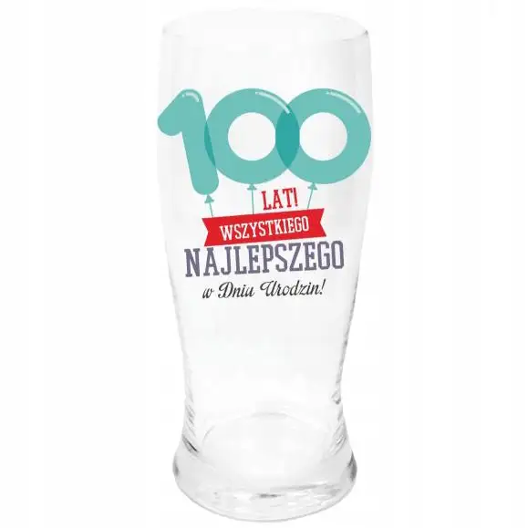 szklanka do piwa BALONIKI 100LAT