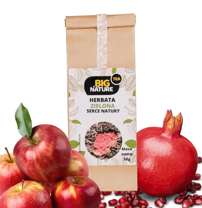 Herbata zielona SERCE NATURY 50g - BIG NATURE