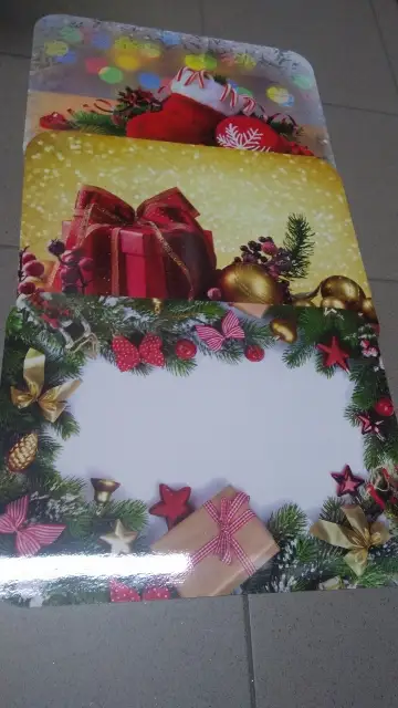 podkładka  12szt kuchenna BOŻE NARODZENIE 30X40