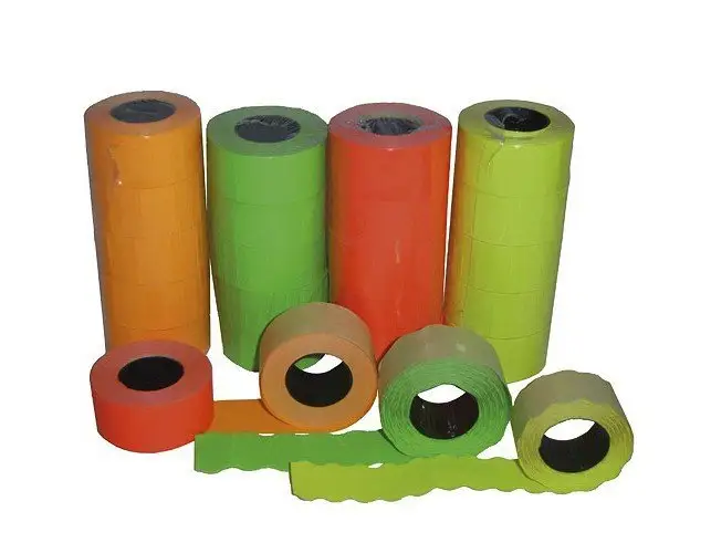 taśma do metkownicy 26x12 kolor falista 5szt.