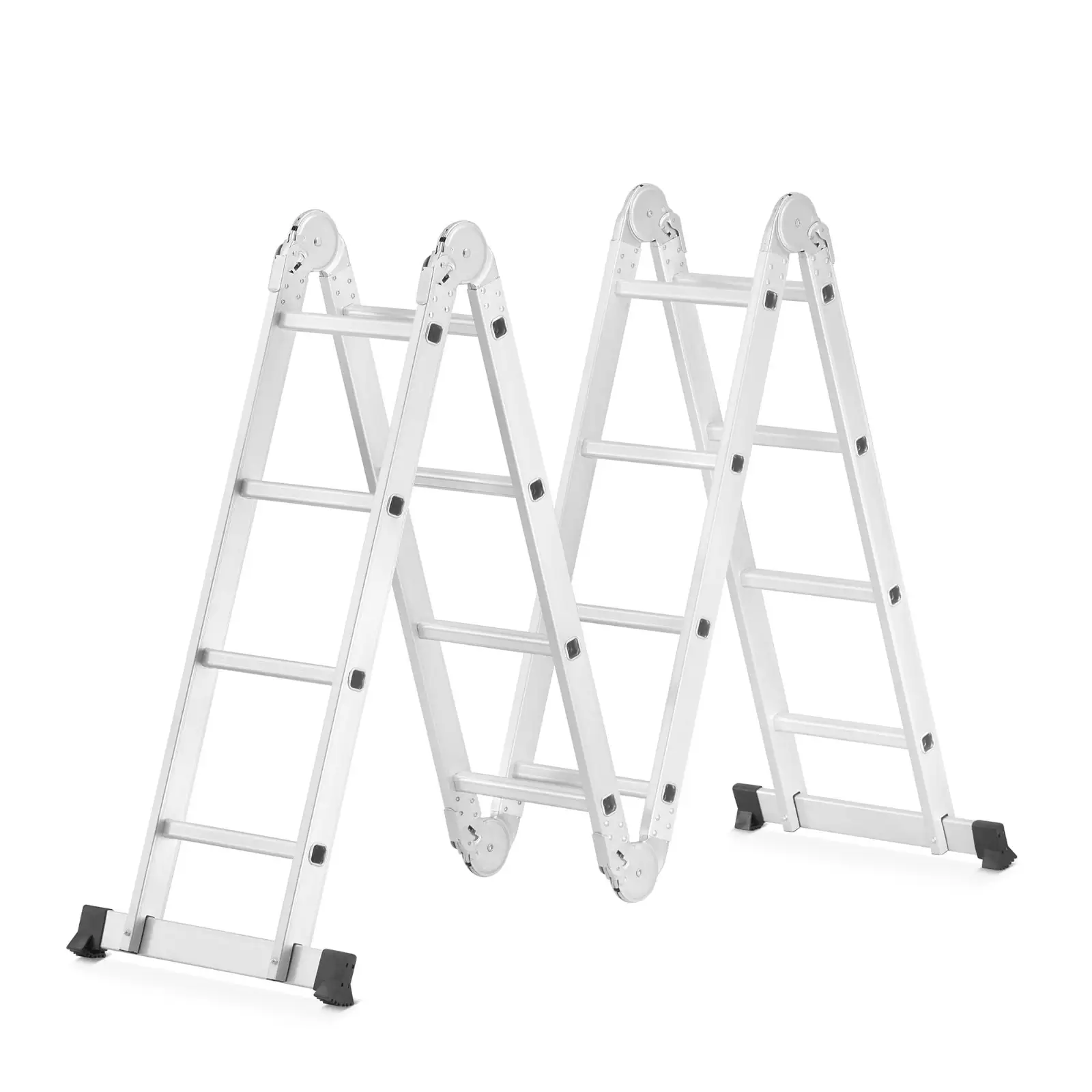 Drabina aluminiowa przegubowa wielofunkcyjna HIGHER 4x4 4,6m 150kg — 7