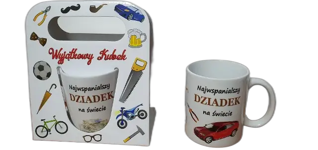 kubek w torebce DZIADEK