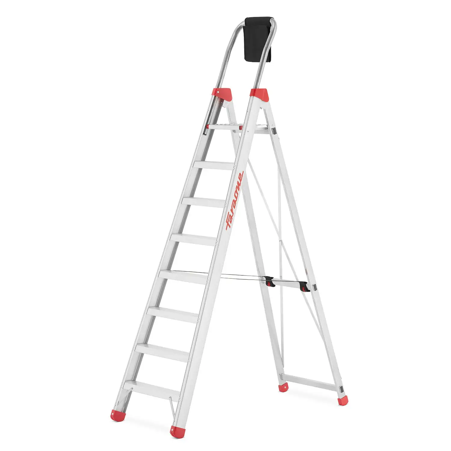 Drabina magazynowa wolnostojąca 8 stopniowa FARAONE LADY 8 - 3,58 m