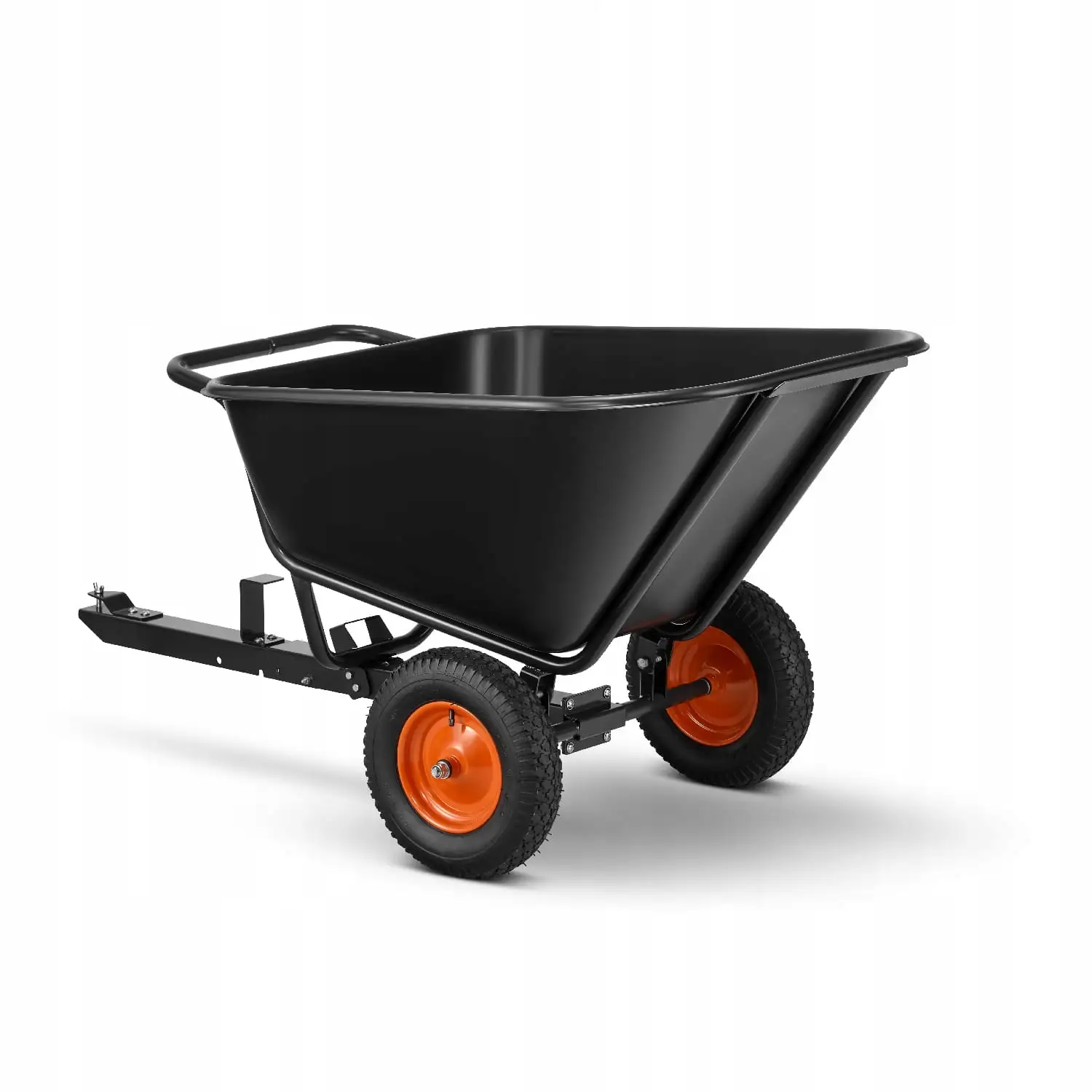 Przyczepka ogrodowa koleba do traktorka kosiarki quada przyczepa 350L 300kg — 4