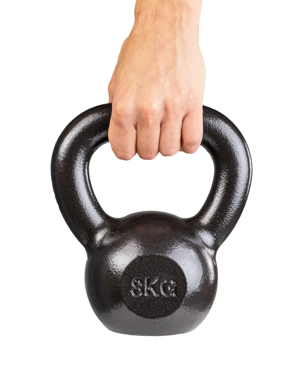 Kettlebell 8kg żeliwny BA-KCZ08 Pretorians — 10