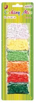cekiny pastel 6kpl mix blister | WMT-140