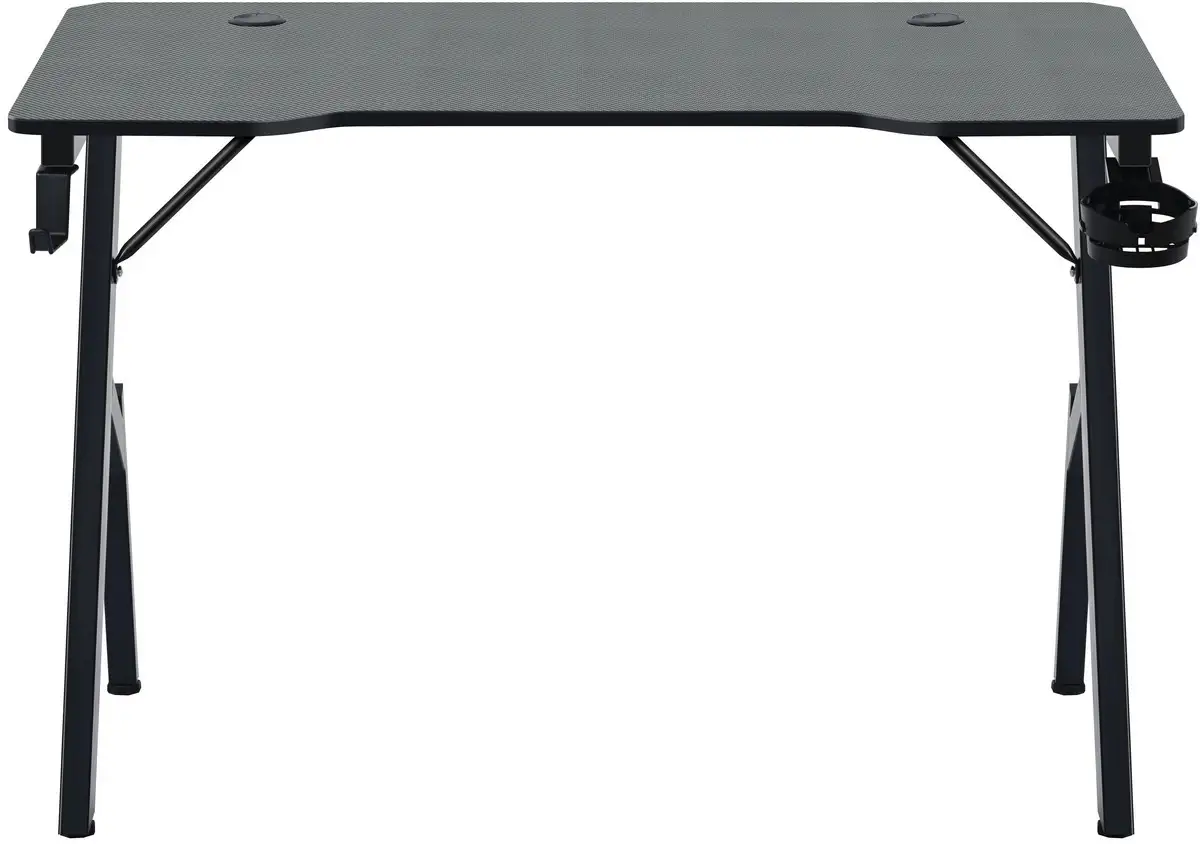 BIURKO DEFENDER INO CZARNE RGB GAMING — 7