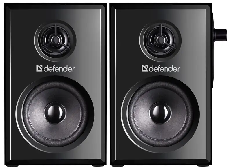 GŁOŚNIKI DEFENDER SPK-270 2.0 10W DREWNIANE USB — 2