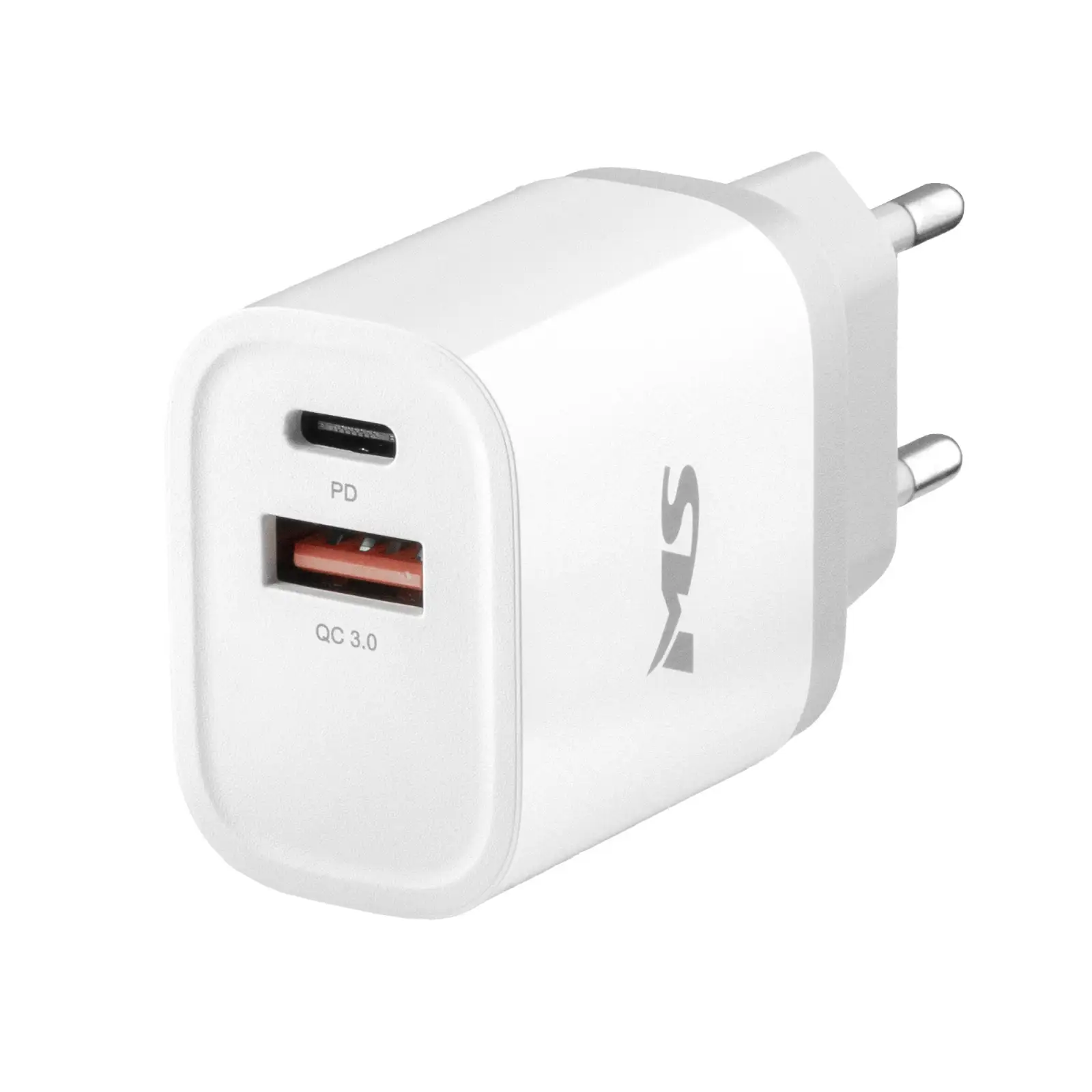 ŁADOWARKA MS POWER Z310 20W PD QC 3.0 C+USB BIAŁA — 2