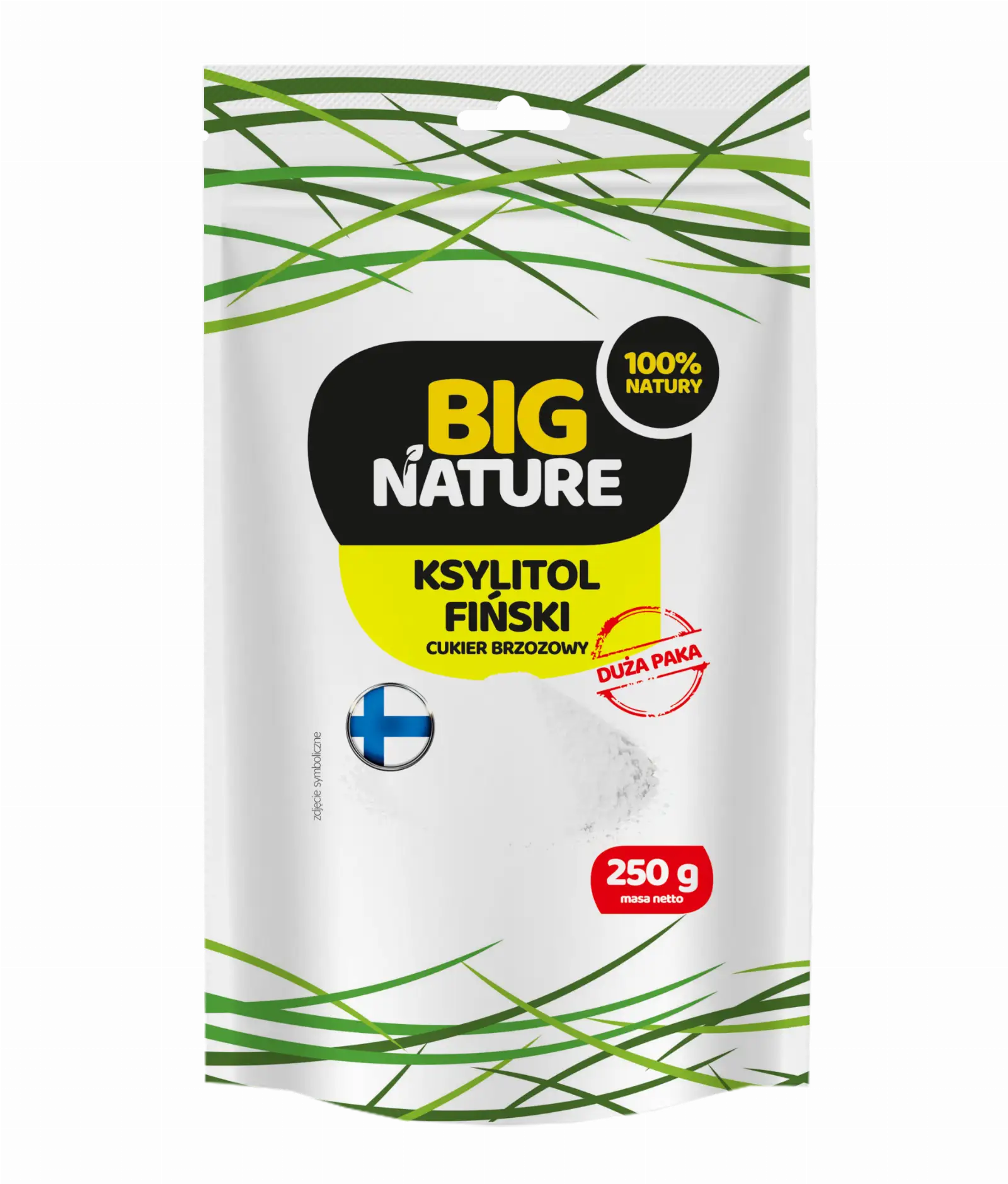 Ksylitol Fiński 250g Duża Paka - BIG NATURE — 2