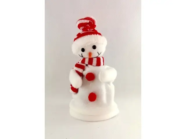 bałwanek tańczący z muzyką  18cm  | MJ7084