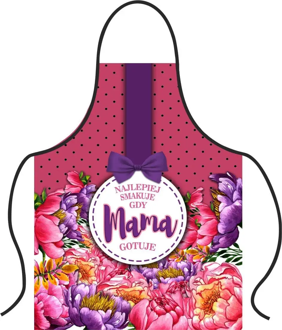 Fartuch Najlepiej smakuje gdy mama gotuje  FP86