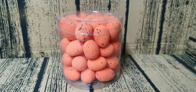 jajka w kloszu 2,5cm RÓŻOWE 50szt 7681