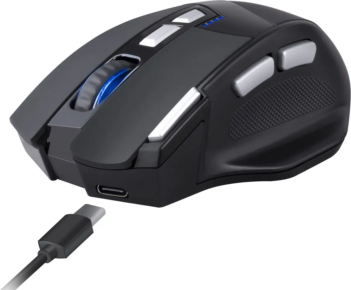 MYSZ DEFENDER GM-885 KNIGHT RF BEZPRZEWODOWA 3200dpi 8P CZARNA — 3