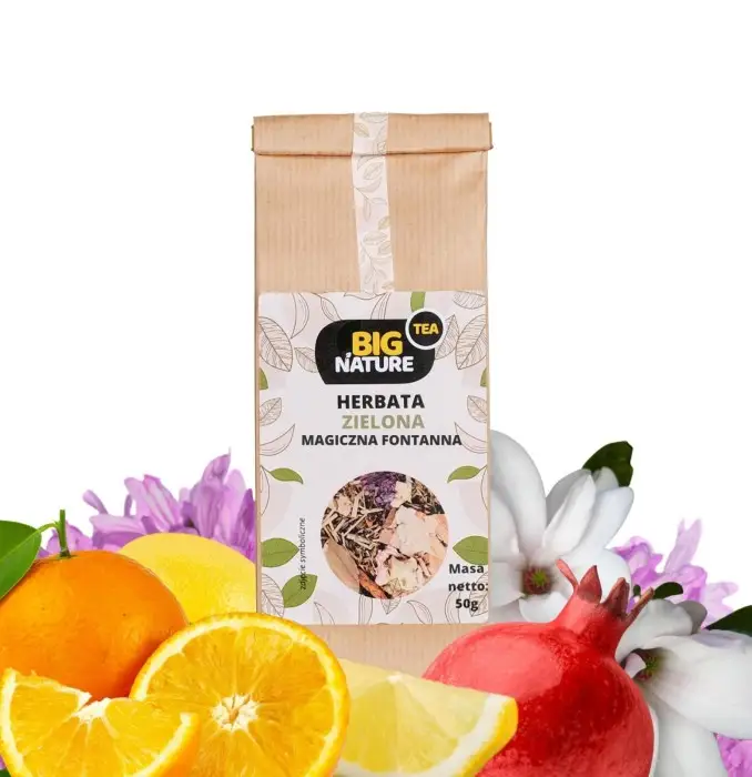 Herbata zielona MAGICZNA FONTANNA 50g - BIG NATURE