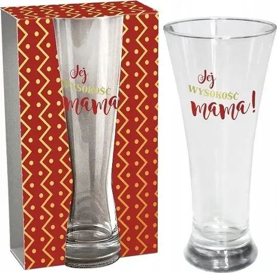 szklanka do napoi 300ml Jej Wysokość Mama