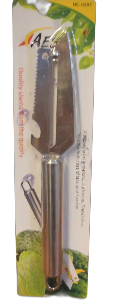 obieraczka do warzyw  dwustronna metalowa 23cm