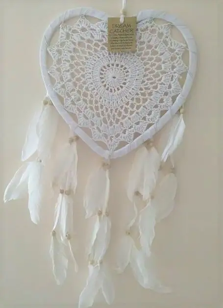 łapacz snów serce 27cm