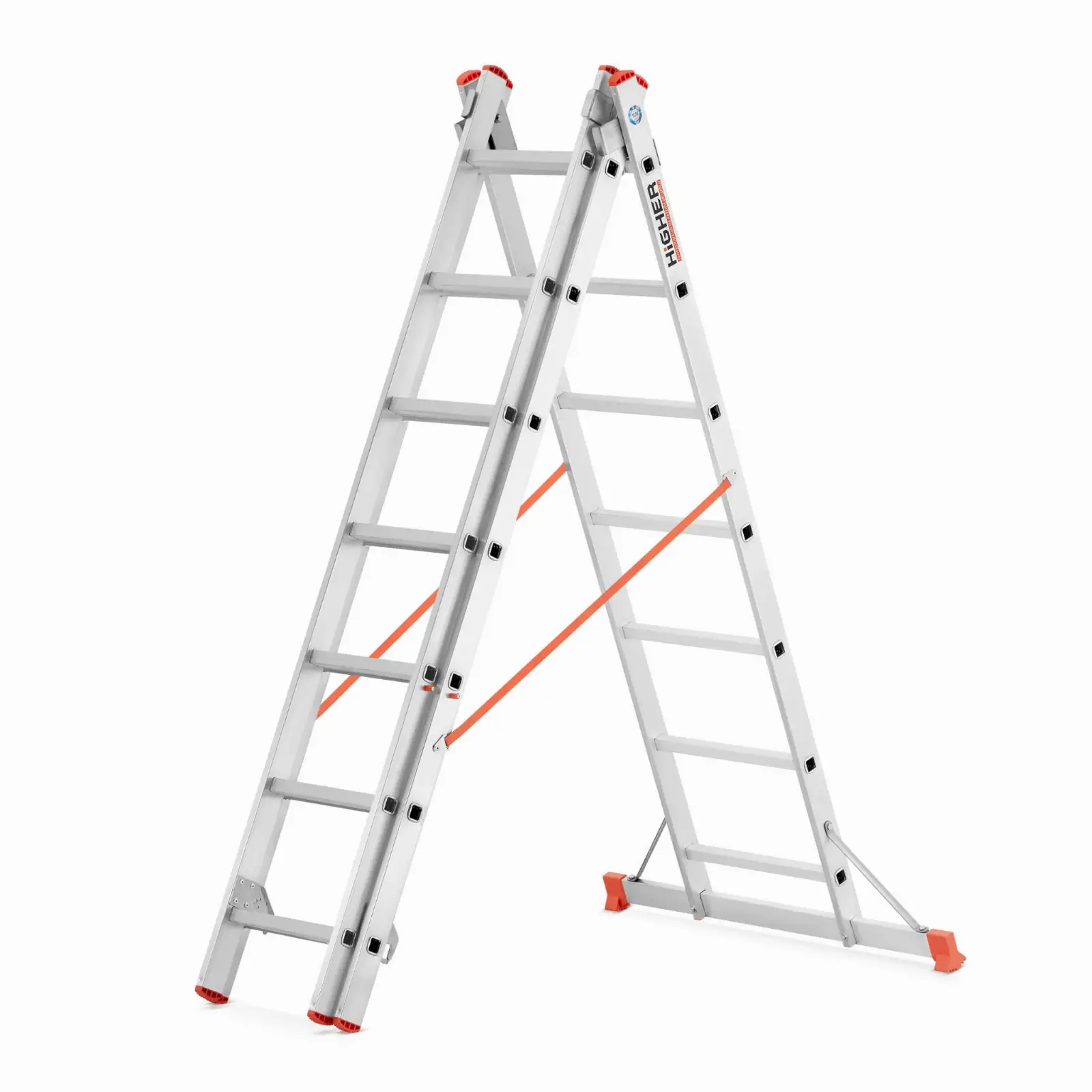 Drabina aluminiowa profesjonalna wielofunkcyjna HIGHER 3x7 seria 73PRO — 2