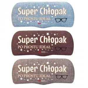 etui na okulary CHŁOPAK