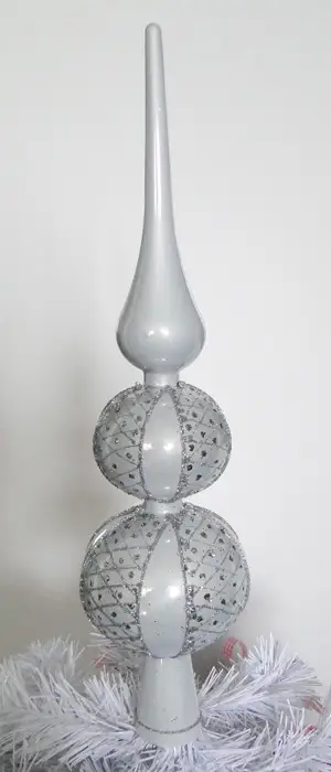 szpic dekorowany w pudełku 40cm | D01400