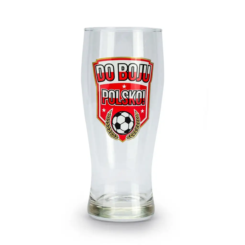 szklanka do piwa 500ml  DO BOJU POLSKO!