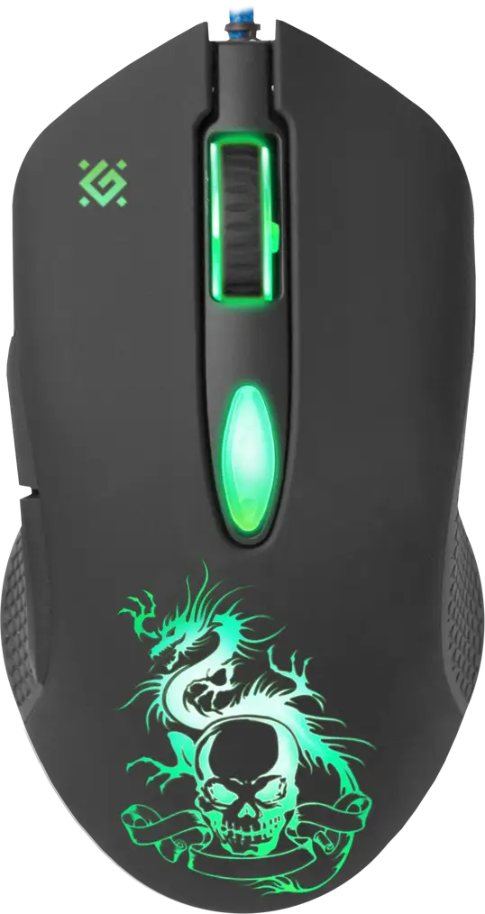 MYSZ DEFENDER SKY DRAGON GM-090L 3200DPI 6P + PODKŁADKA + GRA — 5