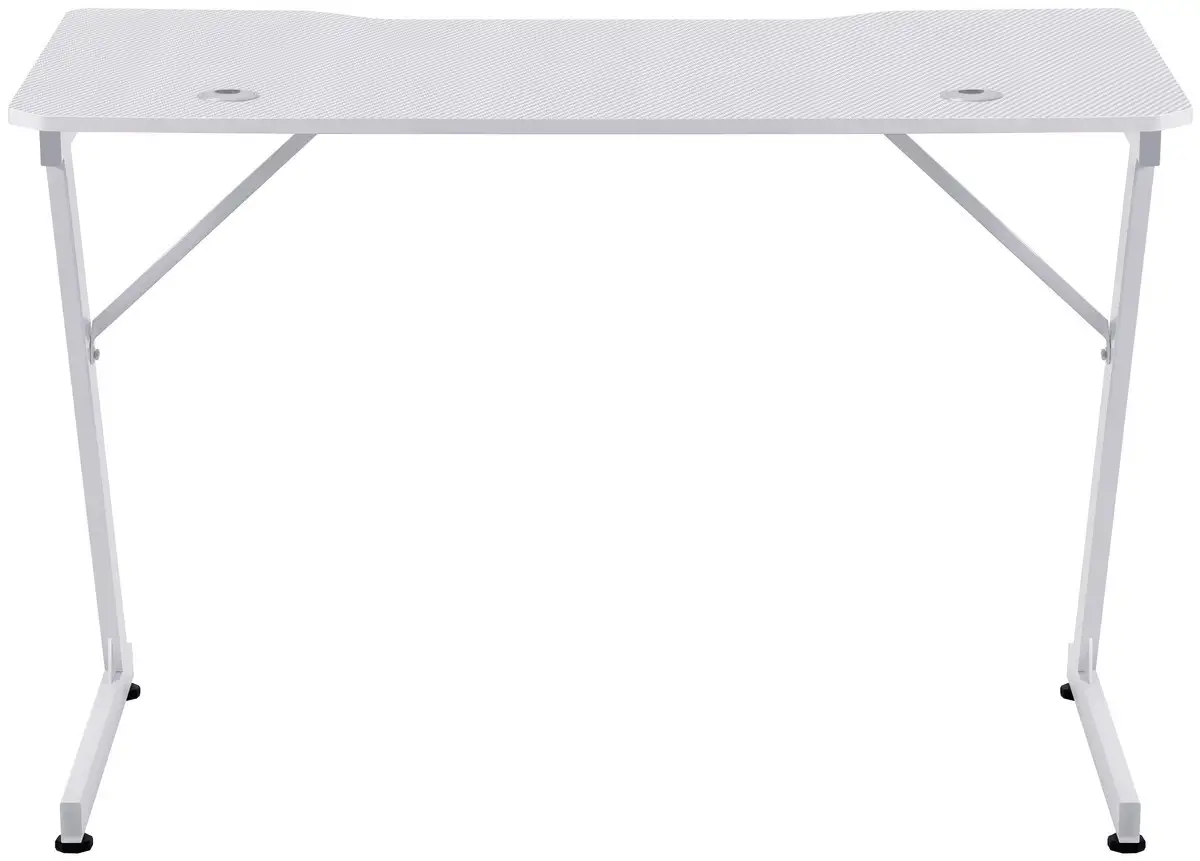 BIURKO DEFENDER SOLAS BIAŁE RGB GAMING — 10