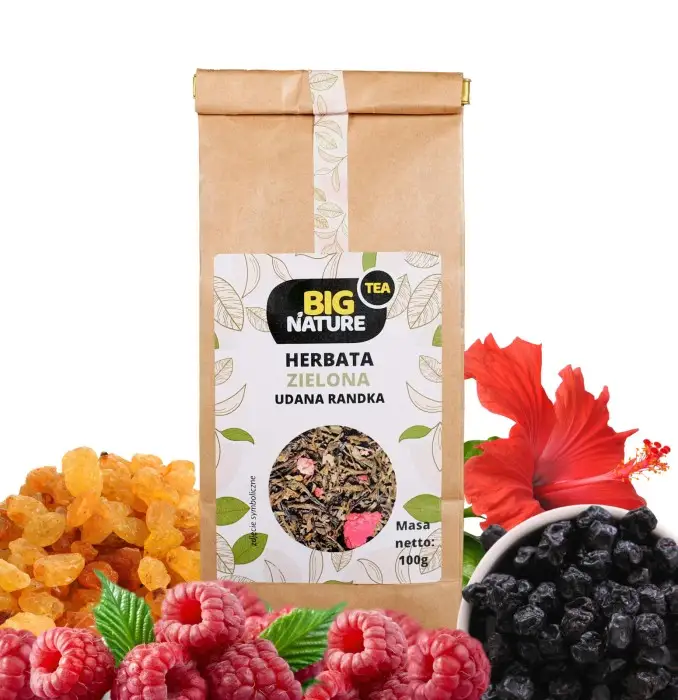 Herbata zielona UDANA RANDKA 100g - BIG NATURE