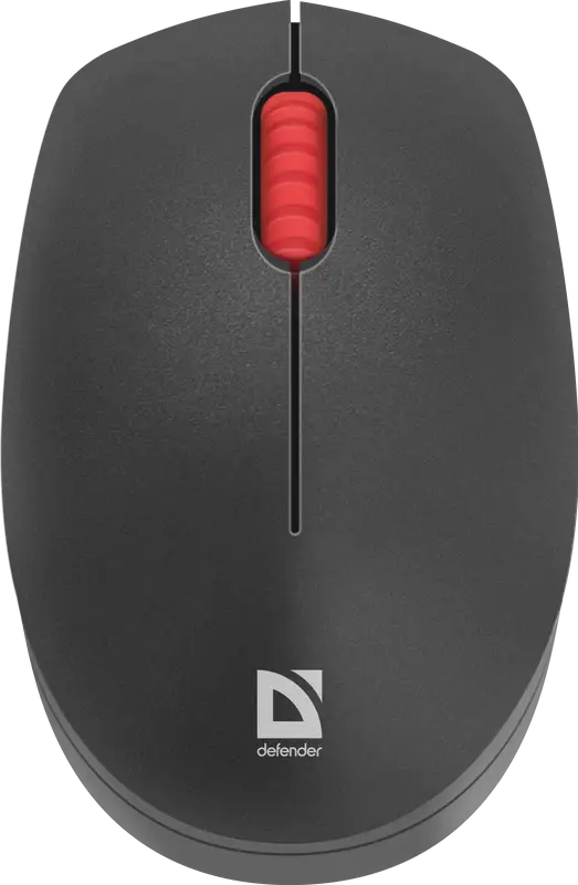 MYSZ DEFENDER TIANA MB-055 RF BEZPRZEWODOWA SILENT CZARNA 1000dpi 3P