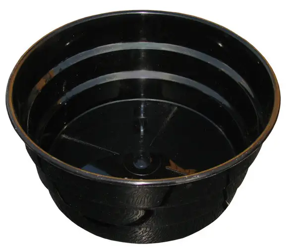 miska stroik 23 cm czarna
