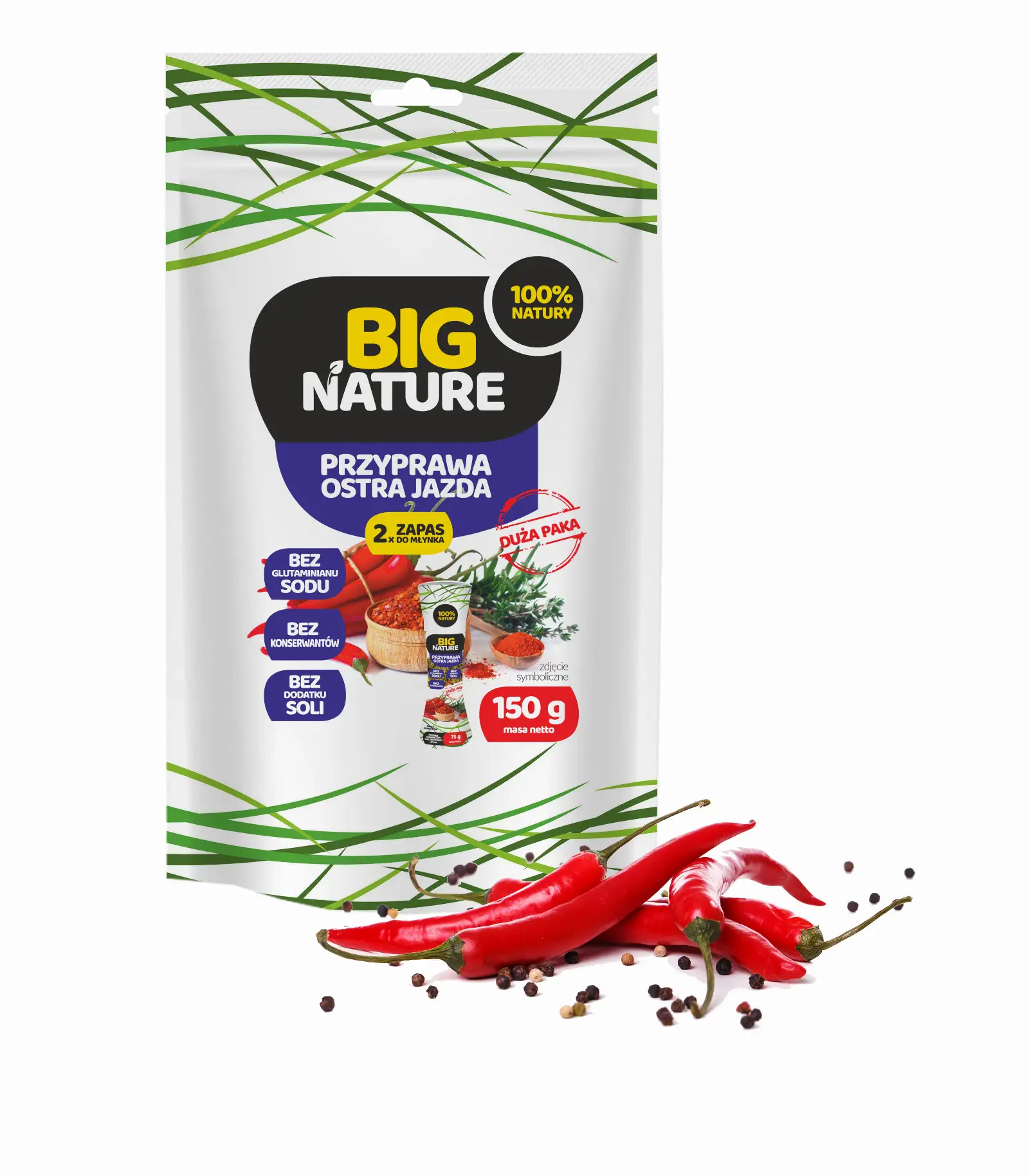 Zapas Przyprawa Chilli 190g