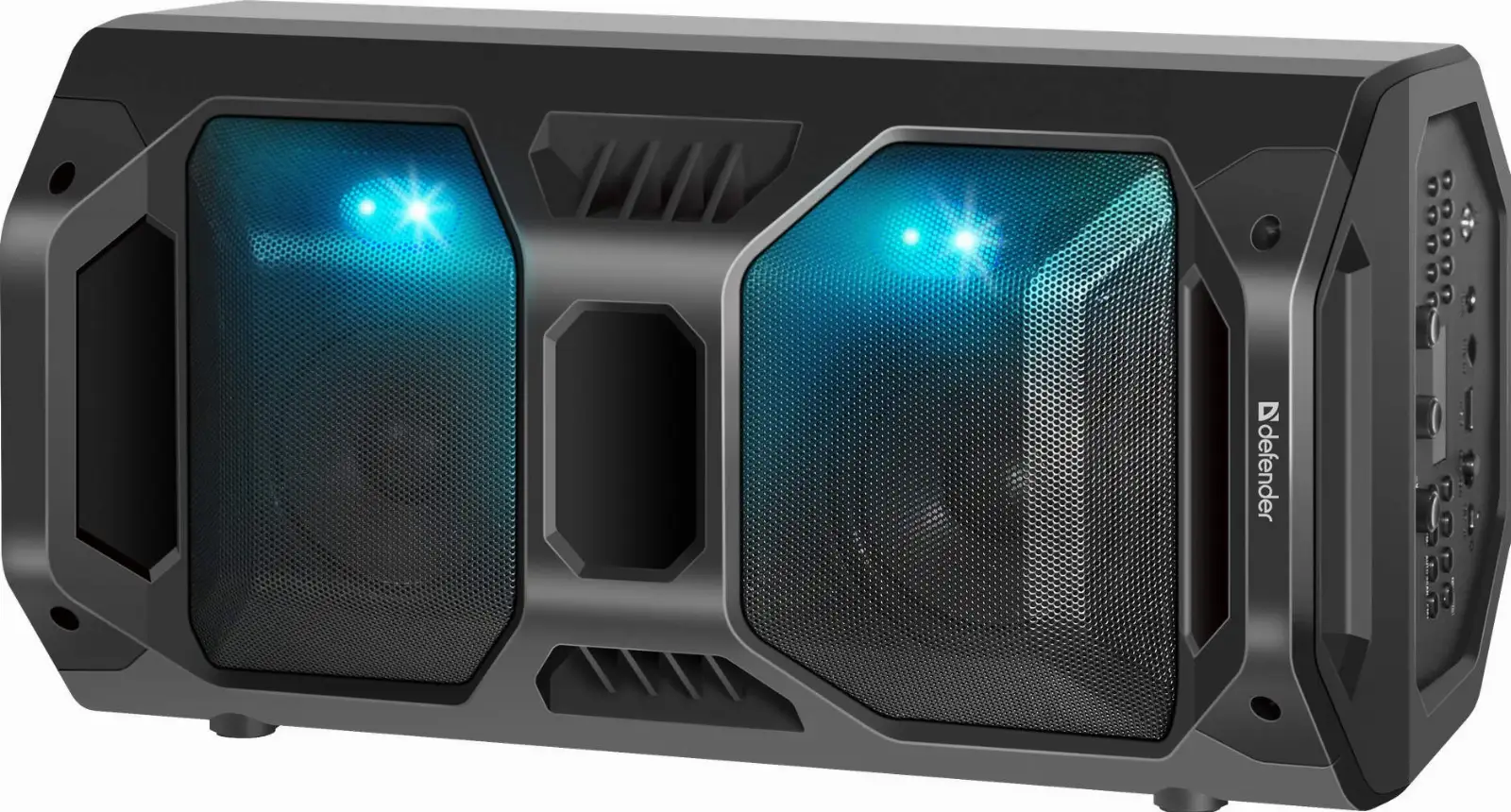 GŁOŚNIK DEFENDER RAGE BLUETOOTH 50W LED/BT/FM/USB/MIC/TWS