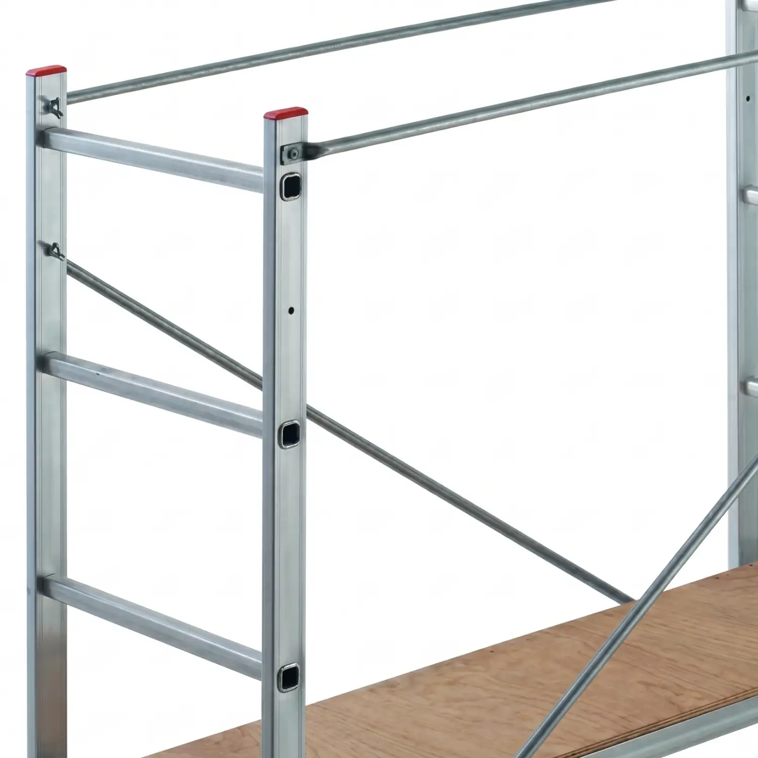 Rusztowanie aluminiowe jezdne przejezdne GIERRE Easy 100 G-FA100EY 2,87 m modułowe — 3