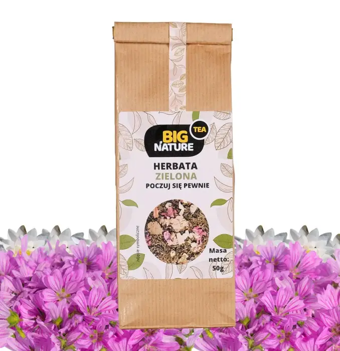 Herbata zielona POCZUJ SIĘ PEWNIE 50g - BIG NATURE