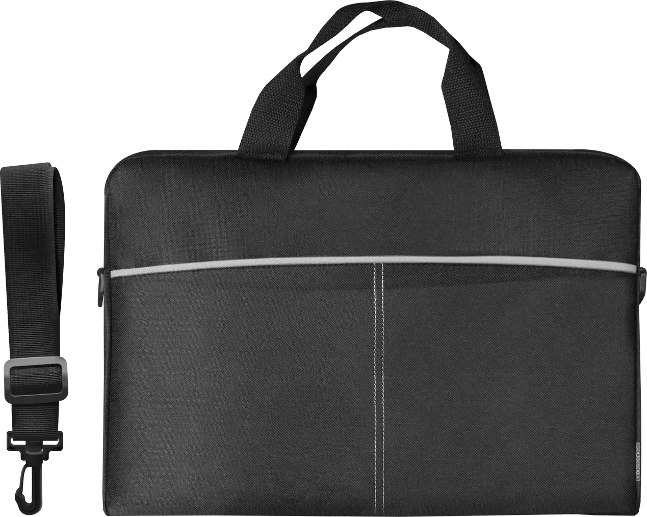 TORBA DEFENDER LITE 15.6" CZARNO-SZARA — 7