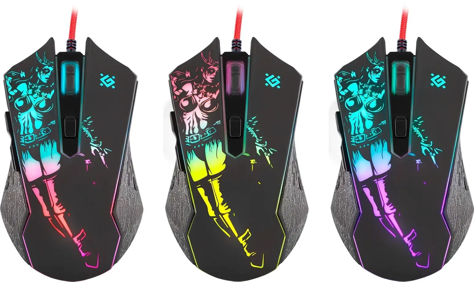 MYSZ DEFENDER GM-933 SIN'SISTER OPTIC 7200dpi 6P — 2