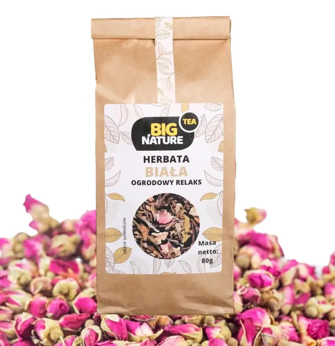 Herbata biała OGRODOWY RELAKS 80g - BIG NATURE