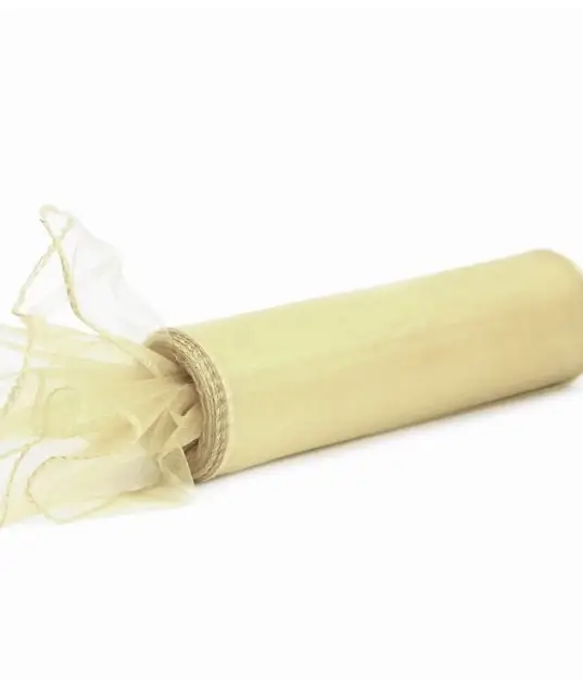 organza 12cmx10m ecru