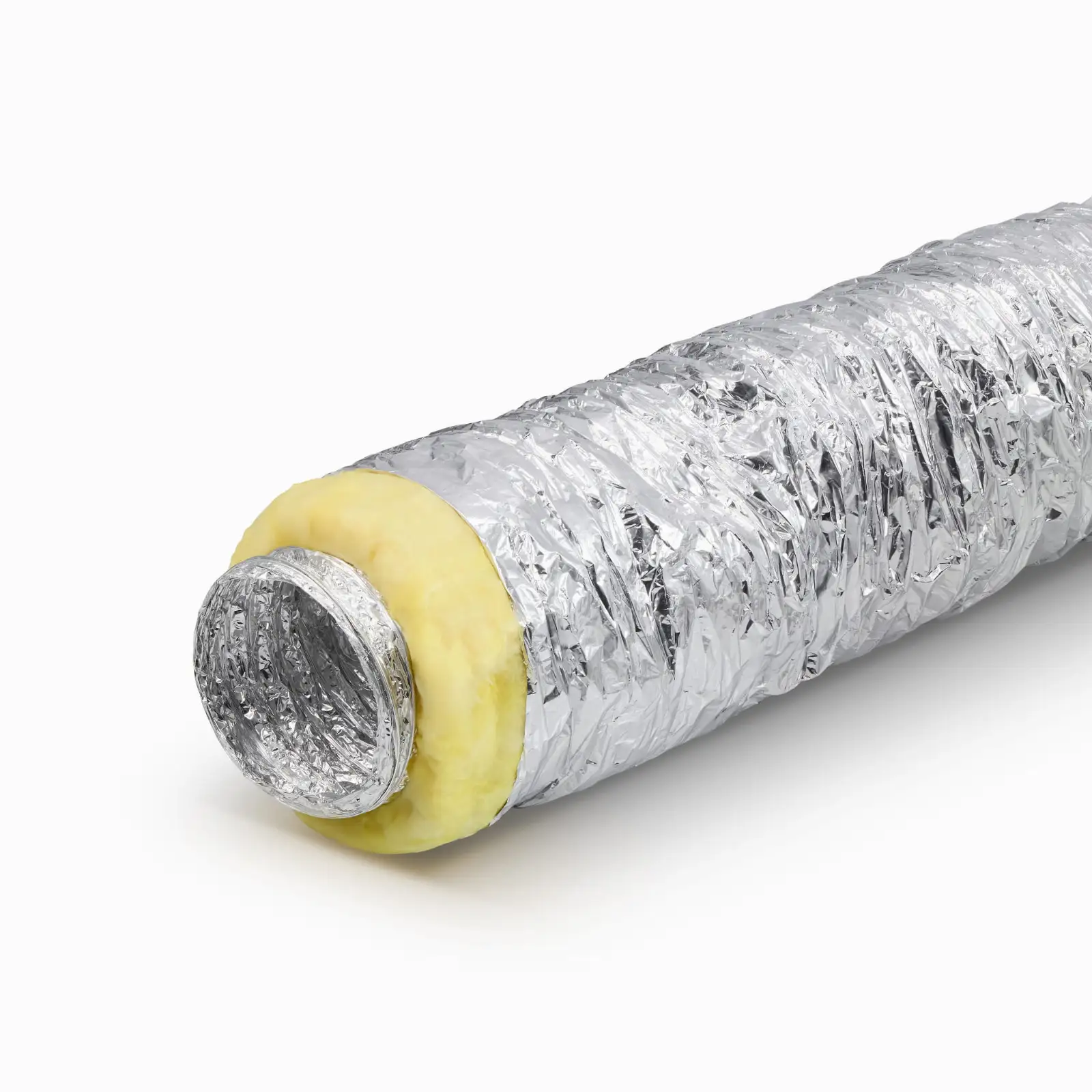 Rura wentylacyjna aluminiowa izolowana elastyczna spiro kanał przewód rekuperacja 100 mm 10 m — 5