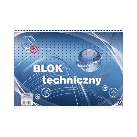 blok 10szt.  techniczny biały A3 | Q10K