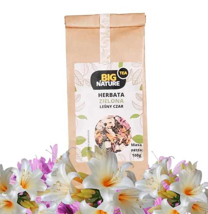 Herbata zielona LEŚNY CZAR 100g - BIG NATURE