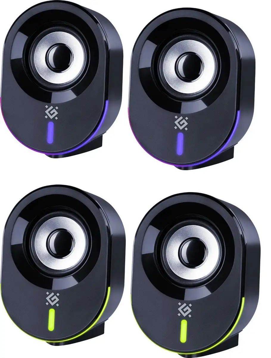 GŁOŚNIKI DEFENDER SOLAR 8 2.0 BLUETOOTH 10W LED USB — 2