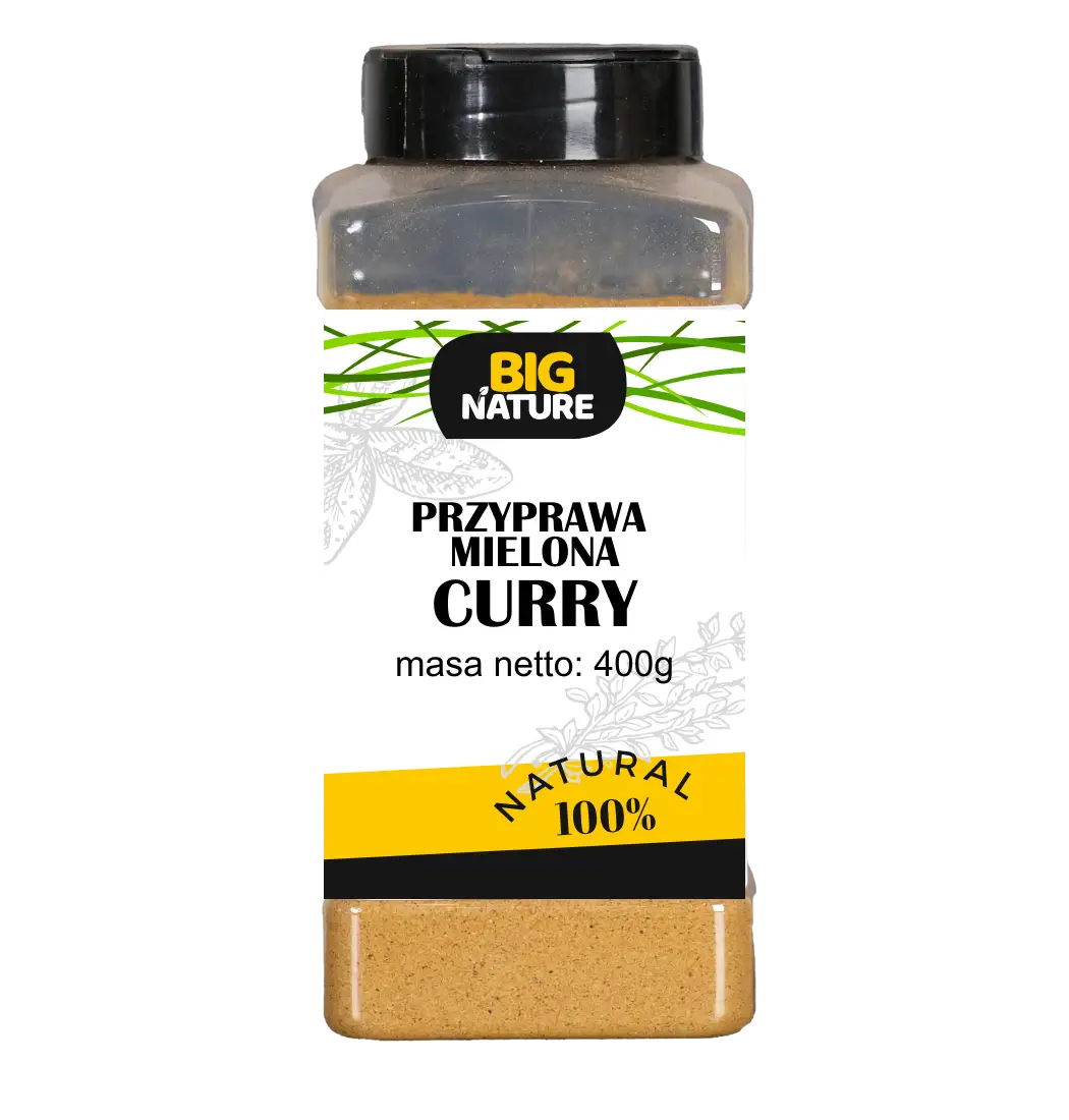 PRZYP. CURRY MIELONA bez soli i chem 400G