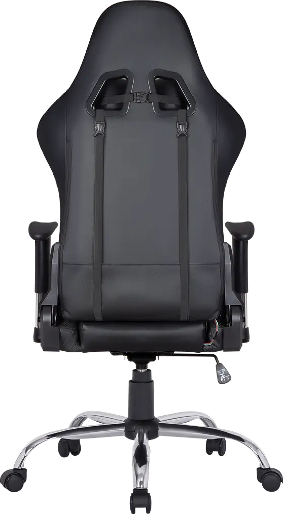FOTEL DEFENDER ULTIMATE CZARNY RGB PODŚWIETLENIE — 6