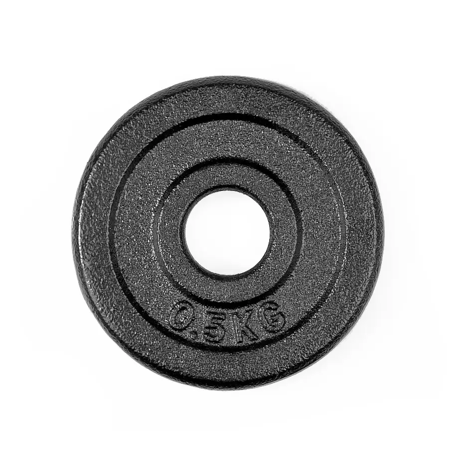 Obciążenie żeliwne 0,5kg krążek talerz otwór 26mm — 2